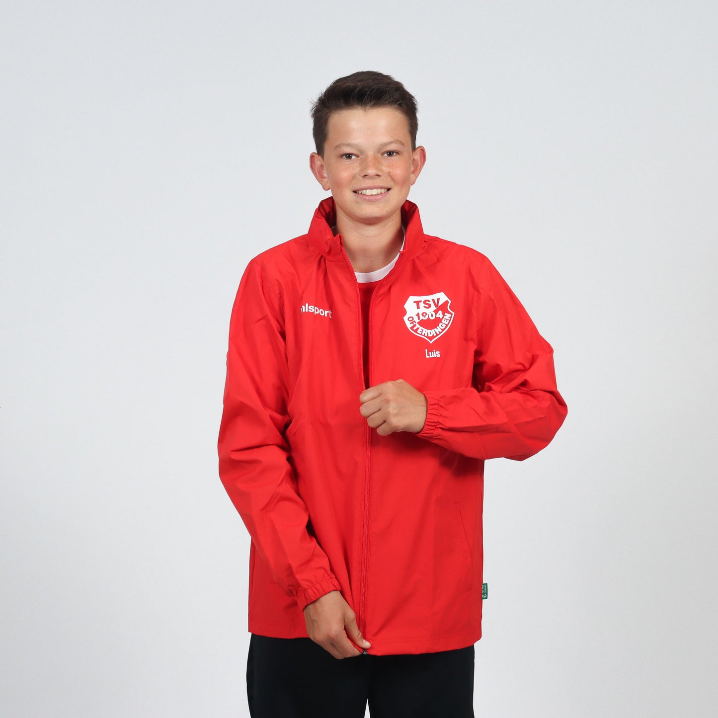 UHLSPORT Allwetterjacke ESSENTIAL (inkl. Bedruckung) - Rot - TSV Ofterdingen