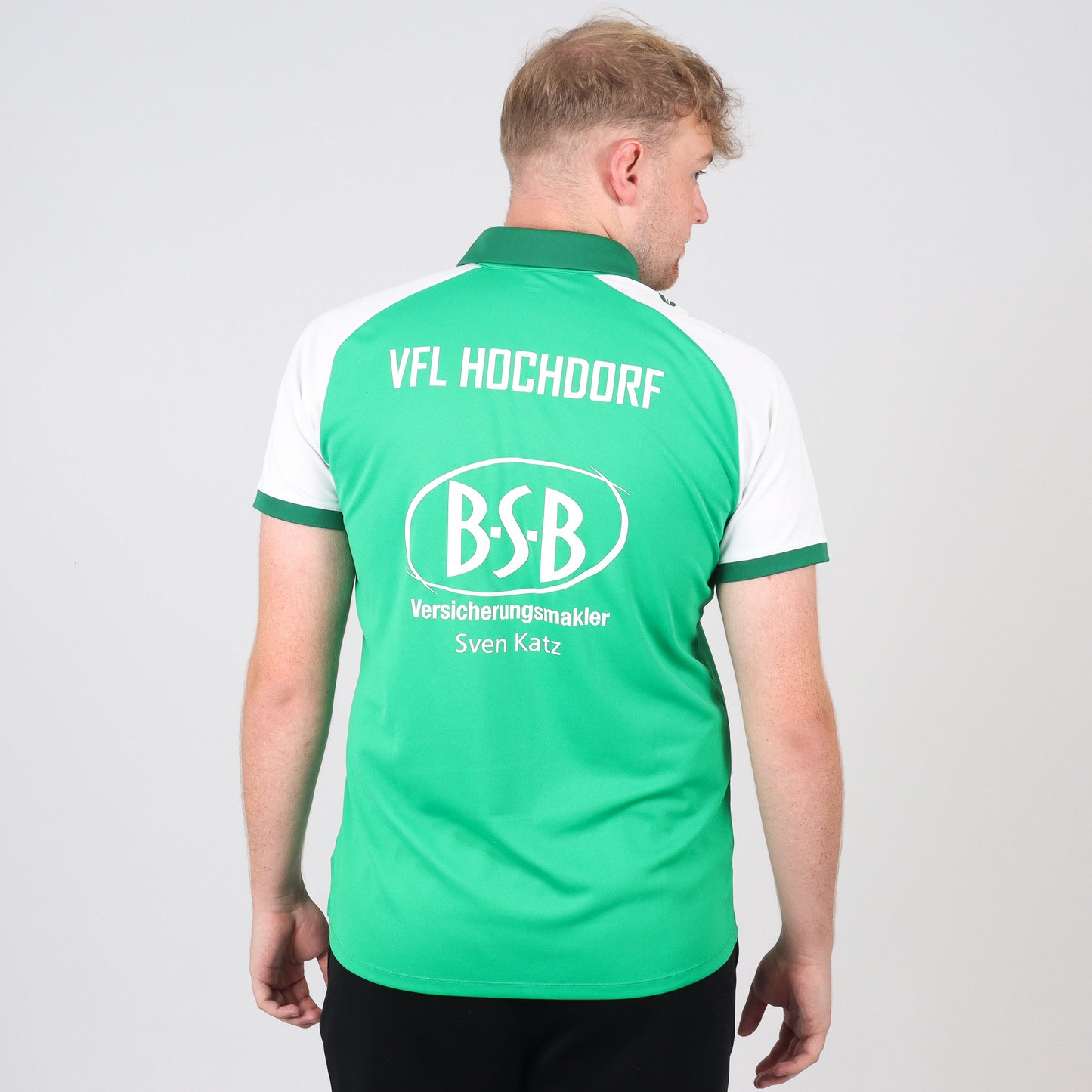 JAKO Poloshirt Dynamic grün/weiß (inkl. Bedruckung) VfL Hochdorf