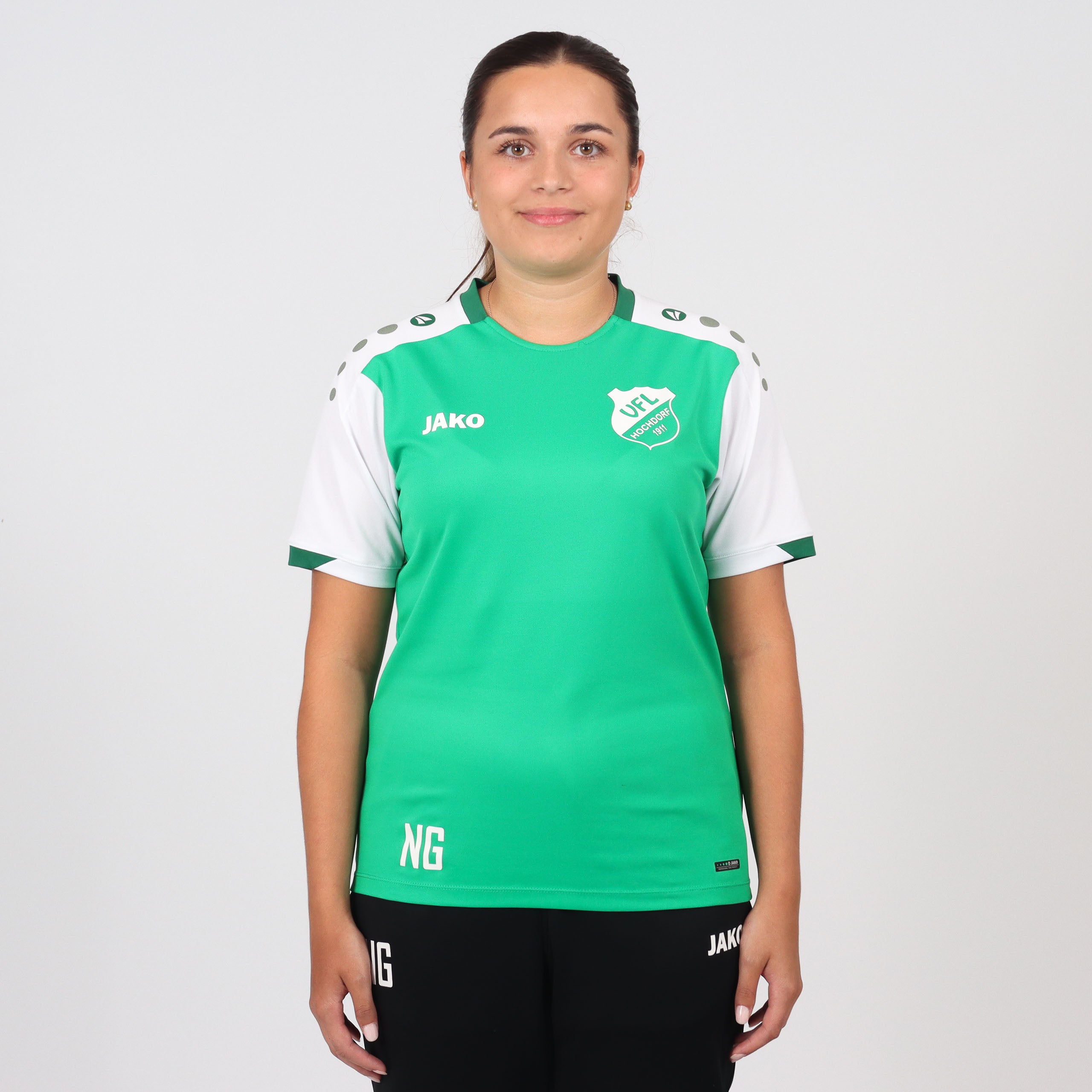 JAKO T-Shirt Dynamic grün/weiß (inkl. Bedruckung) VfL Hochdorf BSB