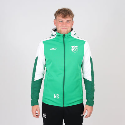 JAKO Kapuzenjacke Dynamic grün/weiß (inkl. Bedruckung) VfL Hochdorf