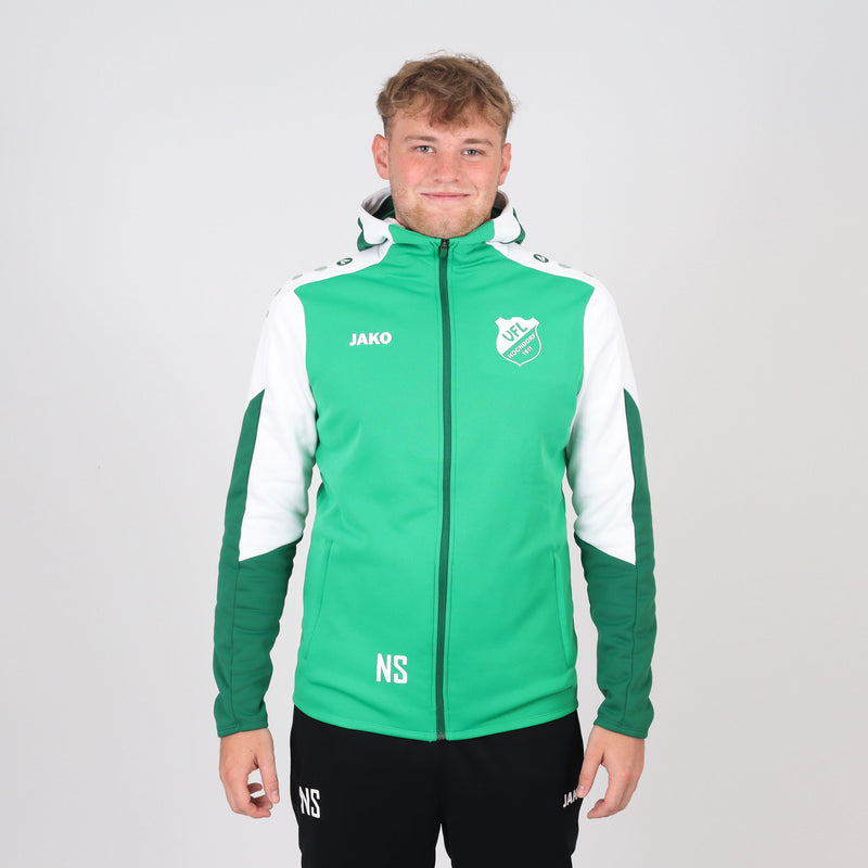 JAKO Kapuzenjacke Dynamic grün/weiß (inkl. Bedruckung) VfL Hochdorf BSB