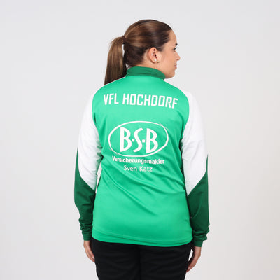 JAKO ZipTop Dynamic grün/weiß (inkl. Bedruckung) VfL Hochdorf