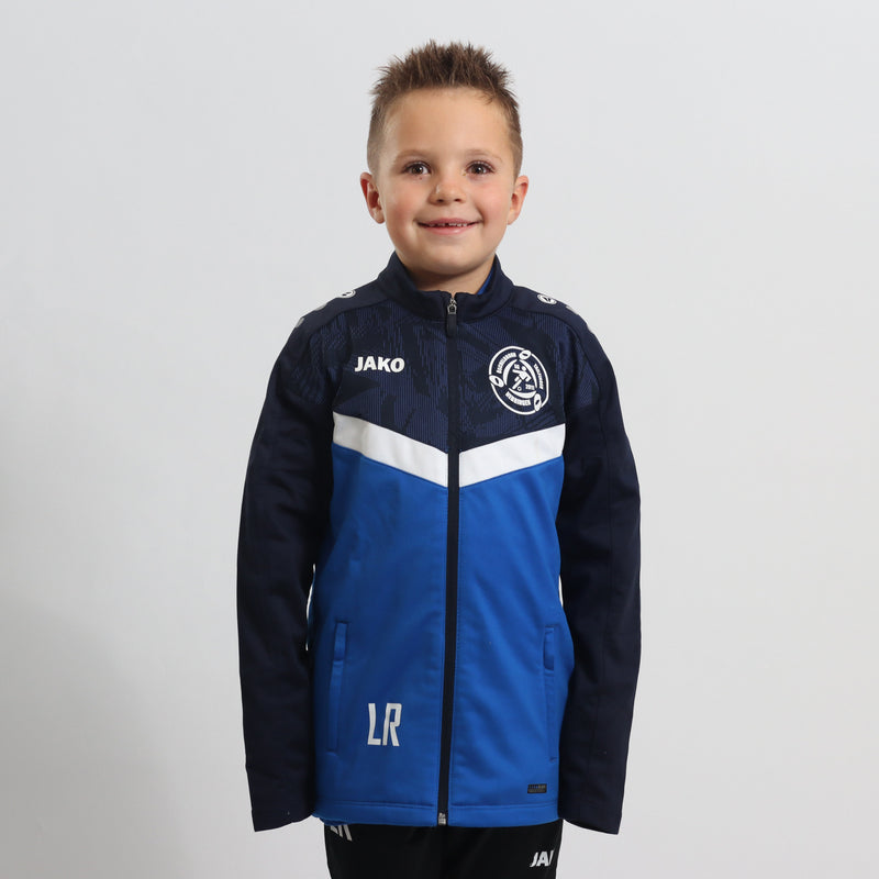 Jako Polyesterjacke Iconic  royal/marine (inkl. Bedruckung) - SG Gäufelden