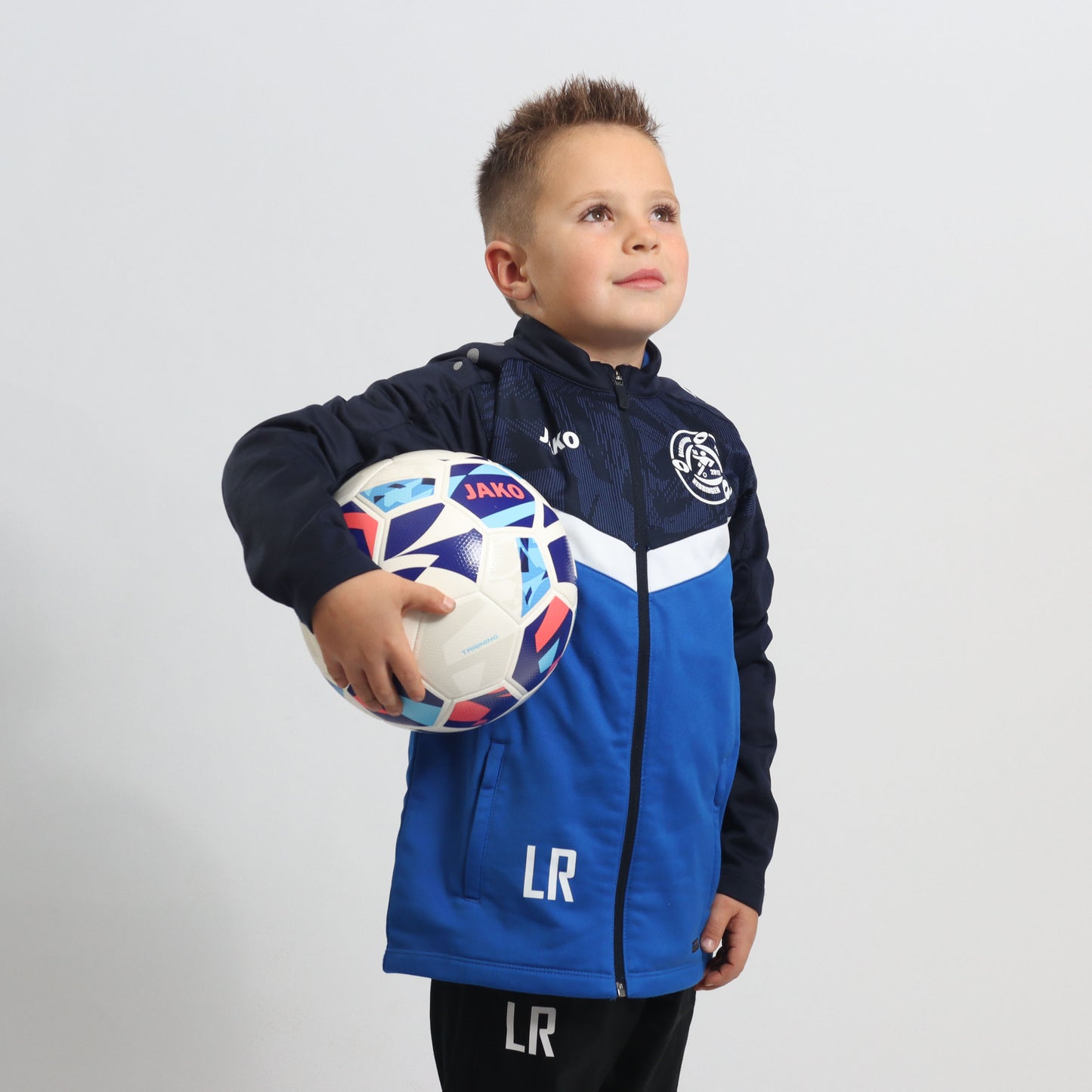 Jako Polyesterjacke Iconic  royal/marine (inkl. Bedruckung) - SG Gäufelden