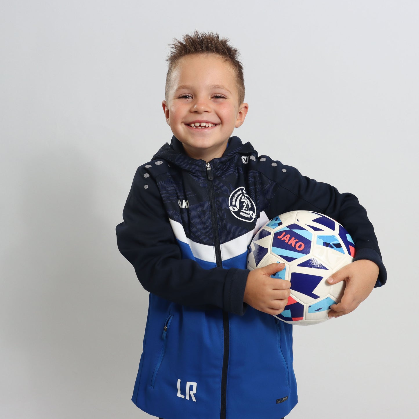 Jako Kapuzenjacke Iconic royal/marine (inkl. Bedruckung) - SG Gäufelden