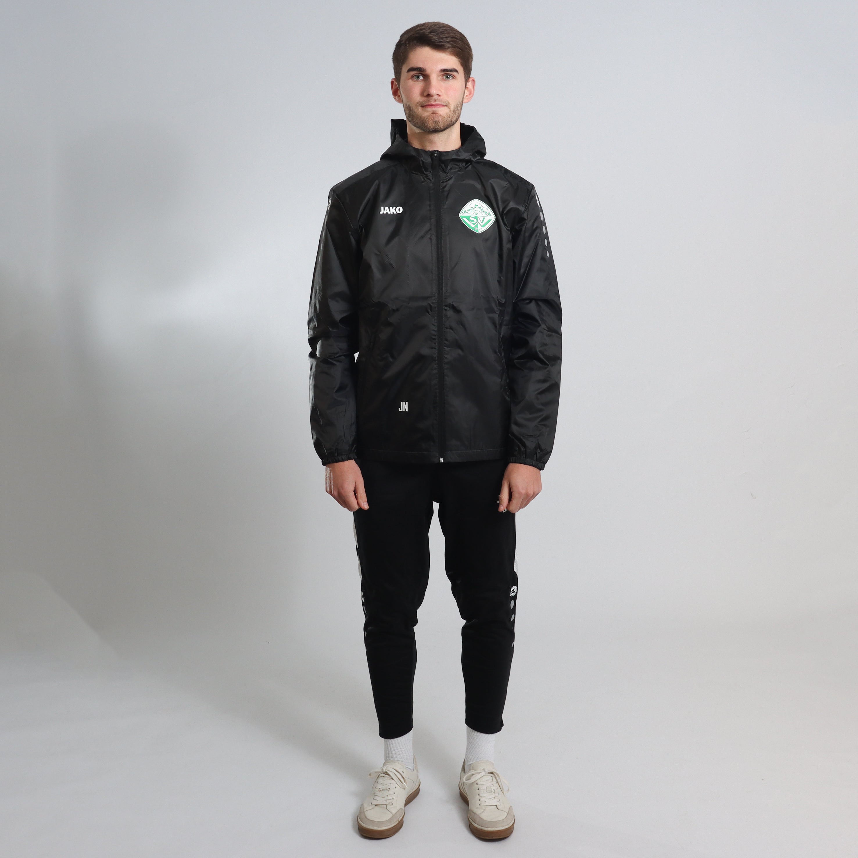 JAKO Regenjacke TEAM 2.0 Schwarz (inkl. Bedruckung) - SV Wurmlingen