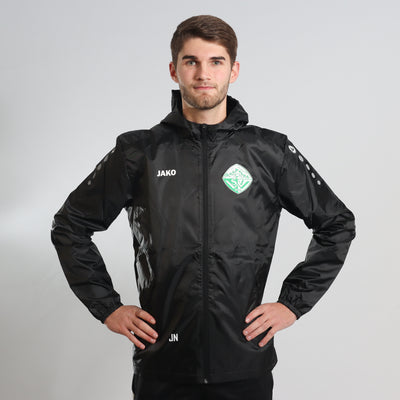 JAKO Regenjacke TEAM 2.0 Schwarz (inkl. Bedruckung) - SV Wurmlingen