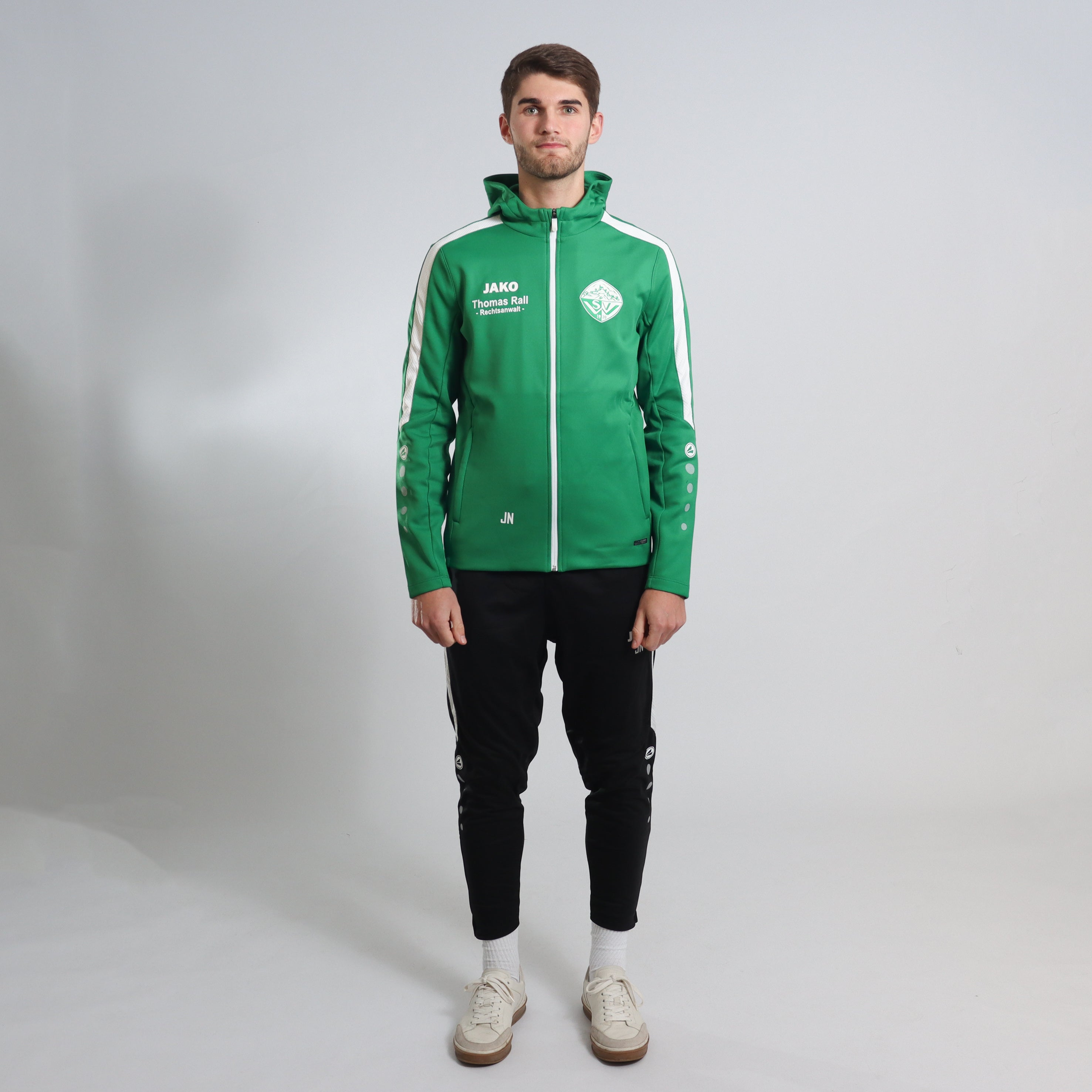 JAKO Kapuzenjacke Power sportgrün (inkl. Bedruckung) - SV Wurmlingen