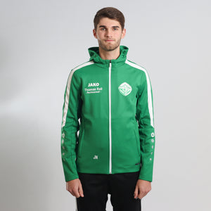JAKO Kapuzenjacke Power sportgrün (inkl. Bedruckung) - SV Wurmlingen