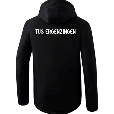 ERIMA Team Allwetterjacke (inkl. Bedruckung) - Schwarz - TuS Ergenzingen