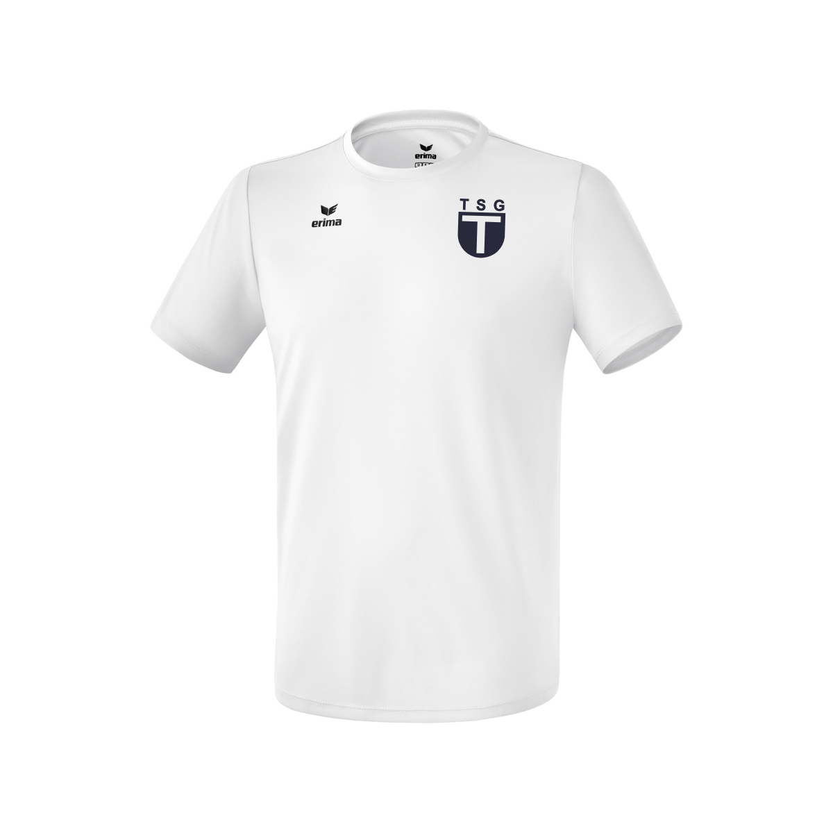 Erima Funktions Teamsport T-Shirt weiß (inkl. Bedruckung) - TSG Tübingen Kunstturnen