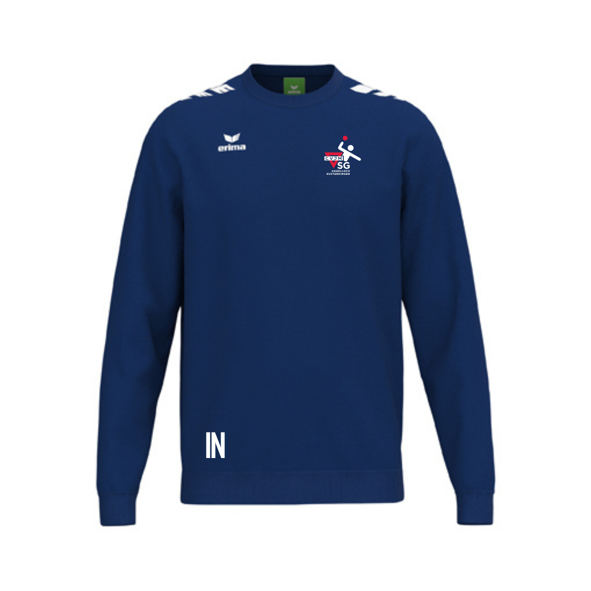 ERIMA CMPT 3 Wings Sweatshirt new navy (inkl. Bedruckung) - CVJM SG Hagelloch/Kusterdingen