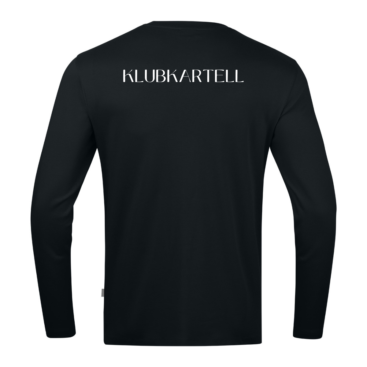 JAKO Longsleeve Organic schwarz (inkl. Bedruckung) - Klub Kartell