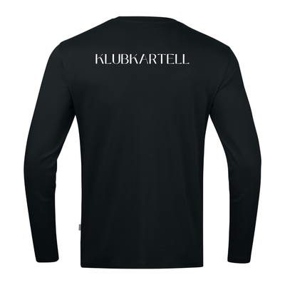 JAKO Longsleeve Organic schwarz (inkl. Bedruckung) - Klub Kartell