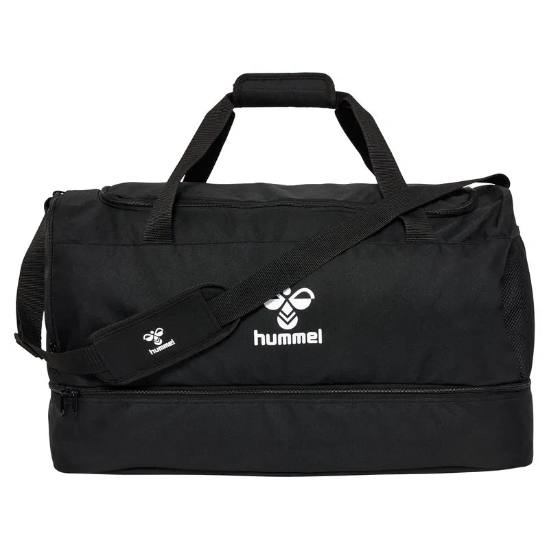 Hummel CORE 2.0 Sporttasche mit Bodenfach Schwarz (inkl. Bedruckung) - VfL Pfullingen