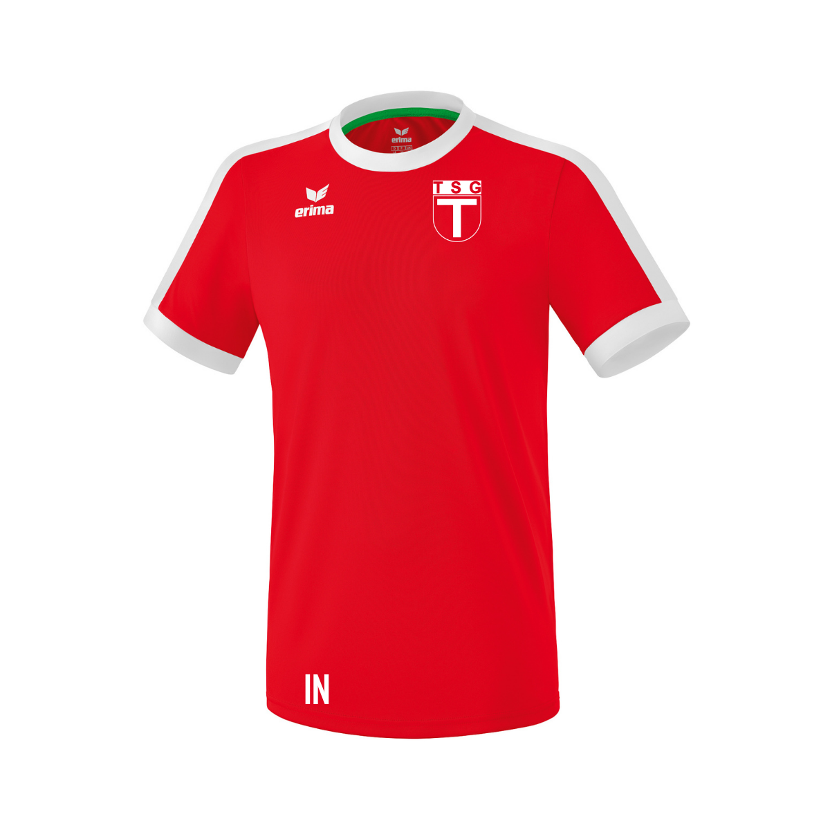 Erima Trikot Retro Star   rot/weiß (inkl. Bedruckung) - TSG Tübingen
