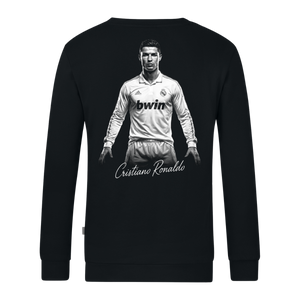 MICKI CR7 Sweater (inkl. Bedruckung) Schwarz