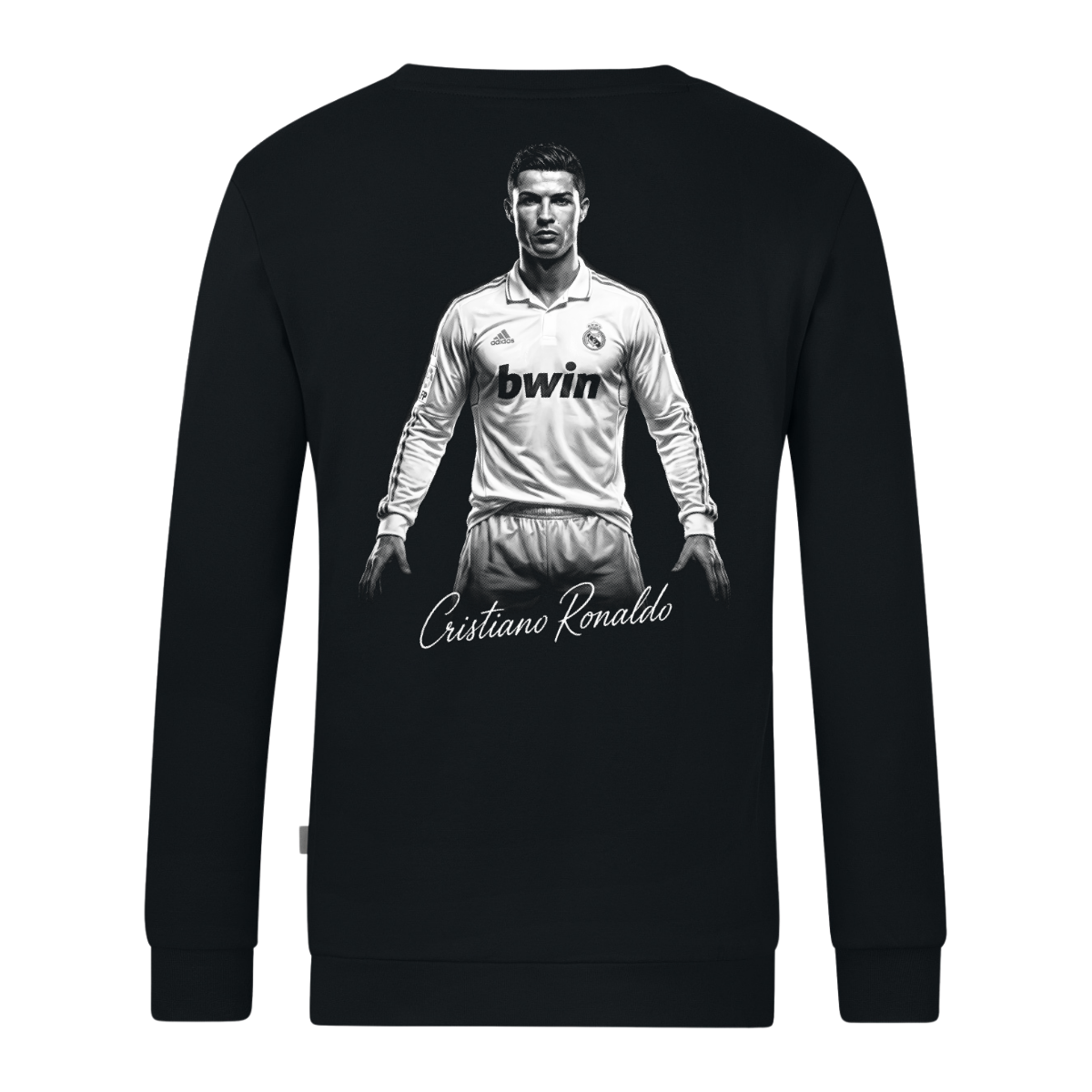 MICKI CR7 Sweater (inkl. Bedruckung) Schwarz