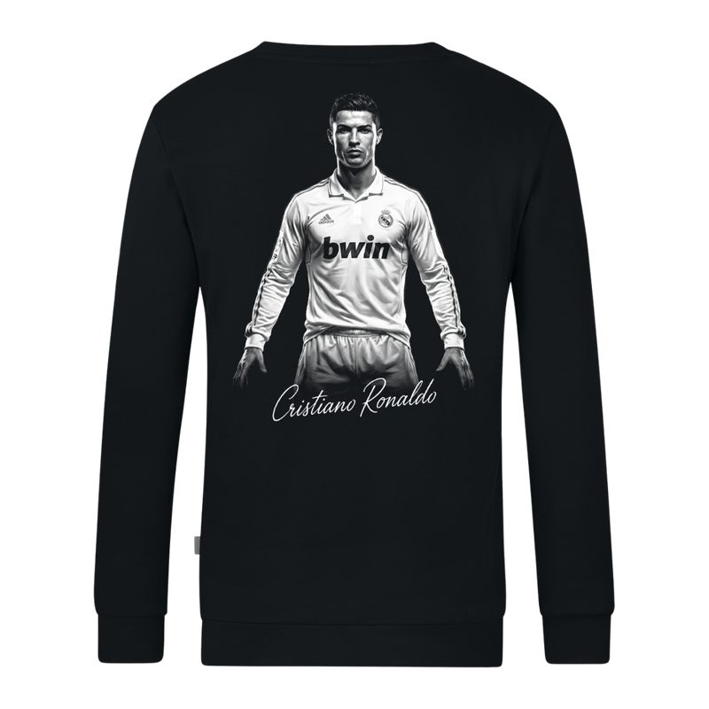 MICKI CR7 Sweater (inkl. Bedruckung) Schwarz