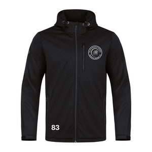 JAKO Softshelljacke Premium Schwarz Herren/Damen (inkl. Bedruckung) -  Sportkreis Tübingen