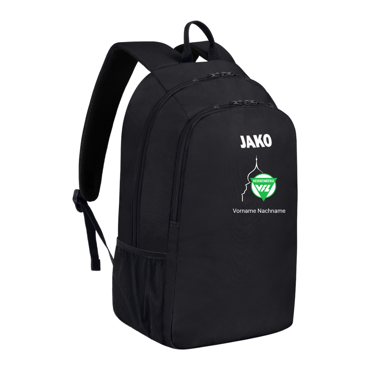 JAKO Rucksack One schwarz (inkl. Bedruckung) - VfL Herrenberg
