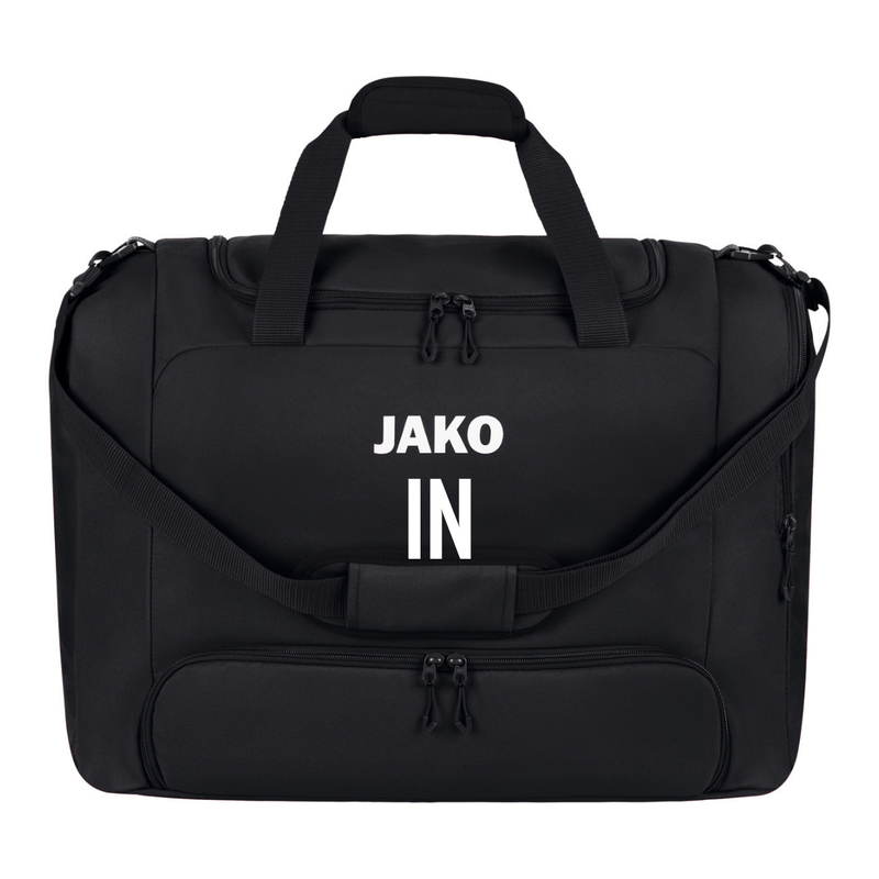 JAKO Sporttasche One Schwarz (inkl. Bedruckung) - Nur Initialen
