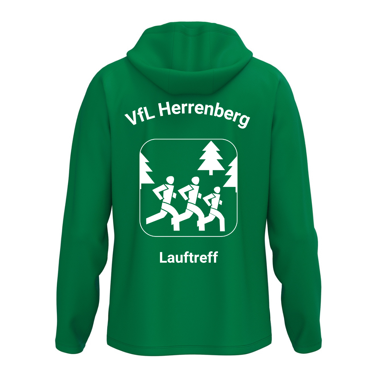 JAKO Kapuzenjacke One Grün (inkl. Bedruckung) - VfL Herrenberg Lauftreff