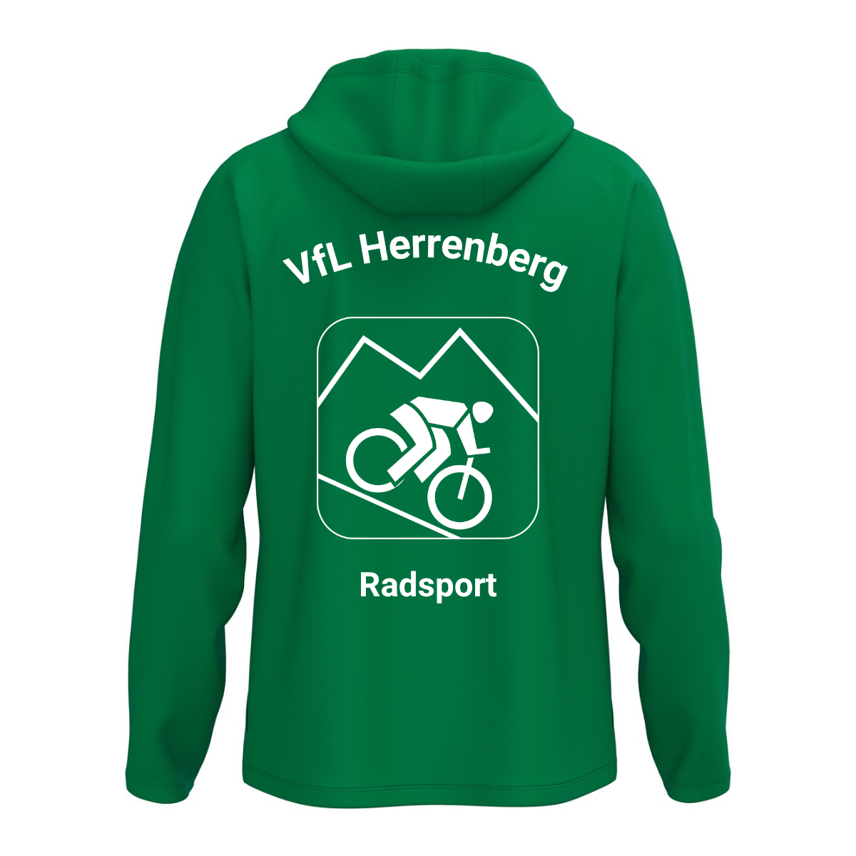 JAKO Kapuzenhoodie One Cotton Grün (inkl. Bedruckung) - VfL Herrenberg Radsport