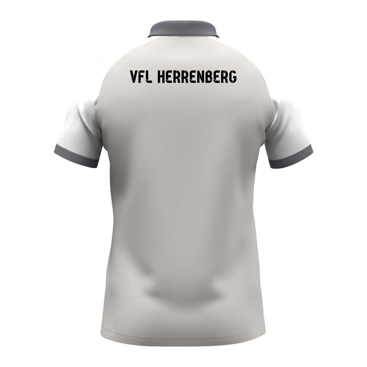 JAKO Poloshirt Dynamic grau/weiß (inkl. Bedruckung) VfL Herrenberg