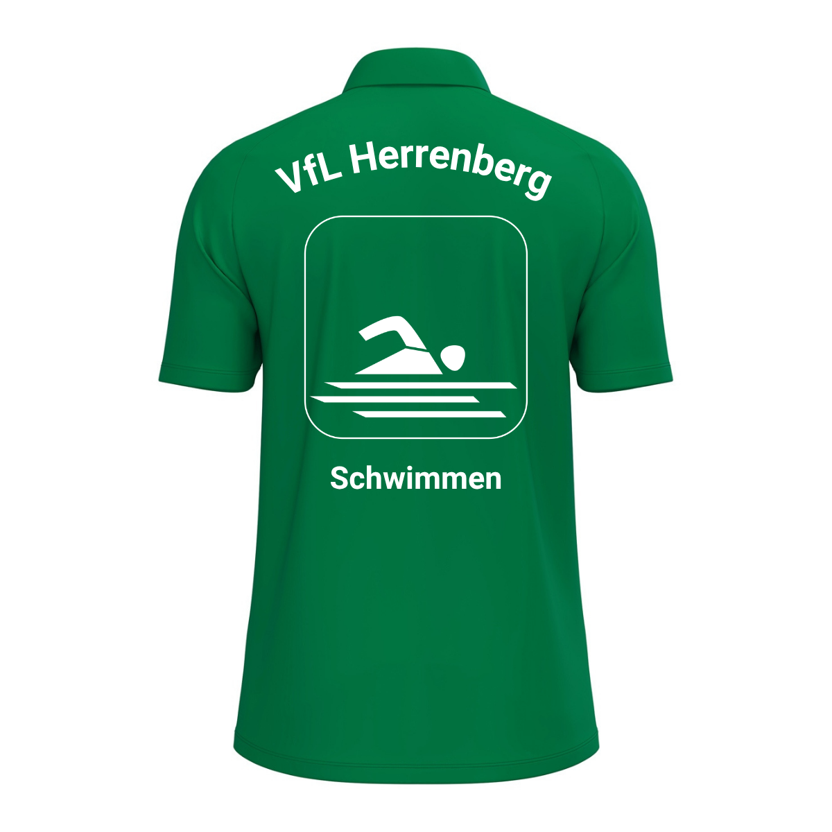 JAKO Poloshirt One Grün (inkl. Bedruckung) - VfL Herrenberg Schwimmen