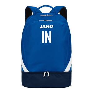 JAKO Rucksack Iconic Royal (inkl. Bedruckung) - Nur Initialen