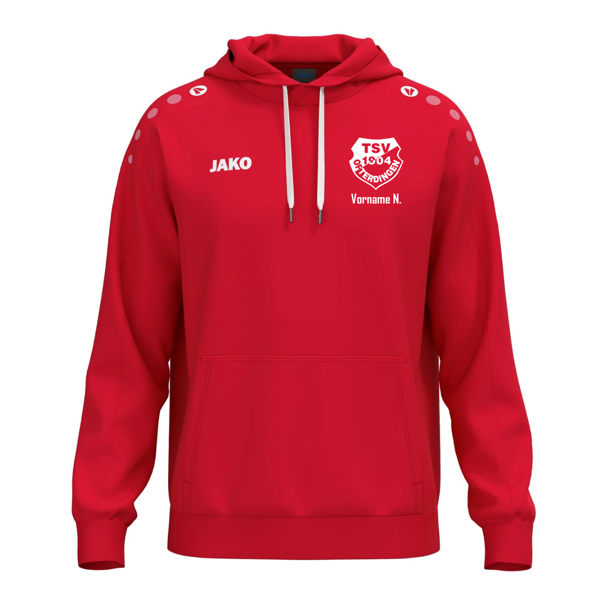 JAKO Kapuzenhoodie One Cotton (inkl. Bedruckung) - TSV Ofterdingen