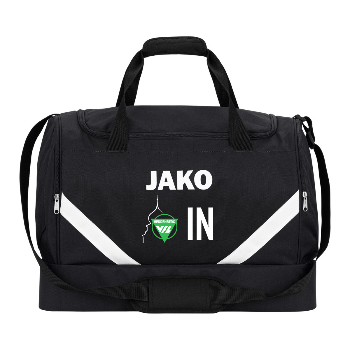 JAKO Sporttasche Iconic schwarz (inkl. Bedruckung) - VfL Herrenberg