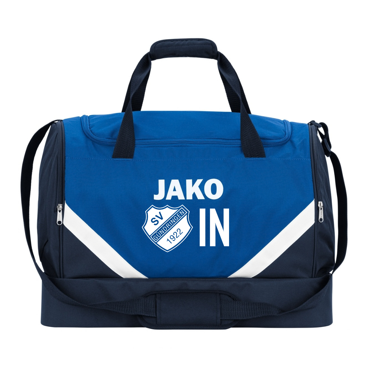 JAKO Sporttasche Iconic royal/marine (inkl. Bedruckung) - SV Gündringen
