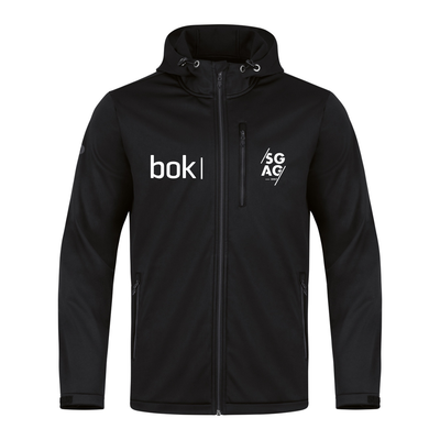 JAKO Softshelljacke Premium Schwarz (inkl. Bedruckung) - SG Altheim/Grünmettstetten