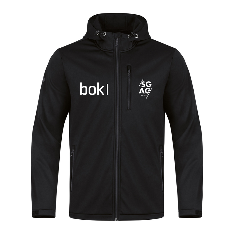 JAKO Softshelljacke Premium Schwarz (inkl. Bedruckung) - SG Altheim/Grünmettstetten
