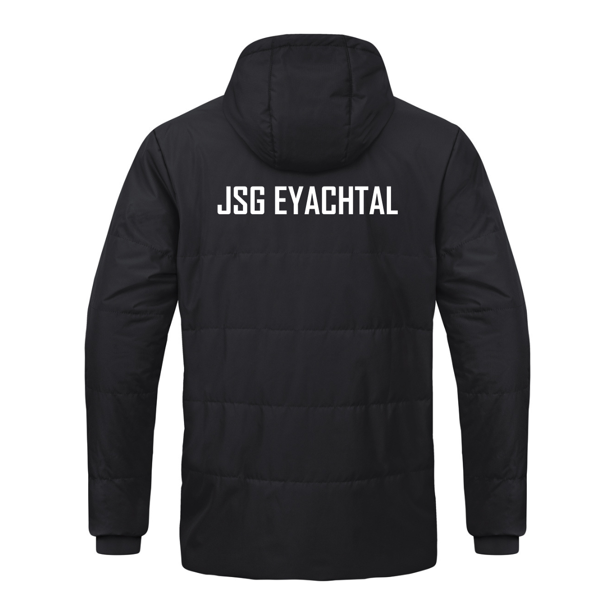 JAKO Coachjacke Team mit Kapuze schwarz (inkl. Bedruckung) - JSG Eyachtal