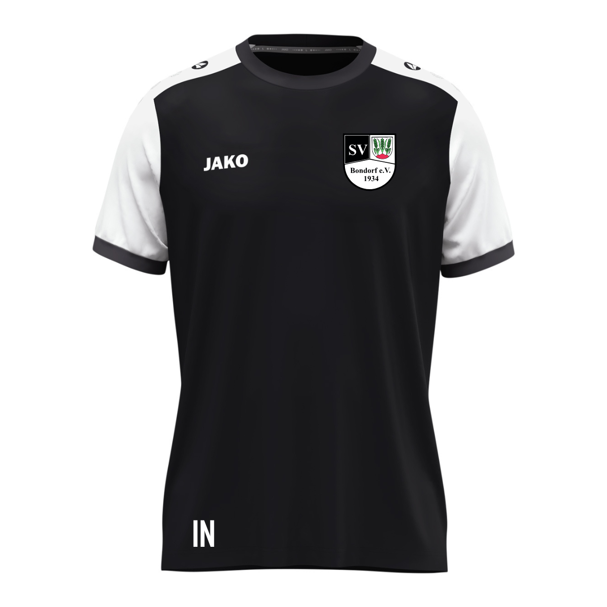 JAKO Trikot Dynamic schwarz/weiß (inkl. Bedruckung) - SV Bondorf Volleyball