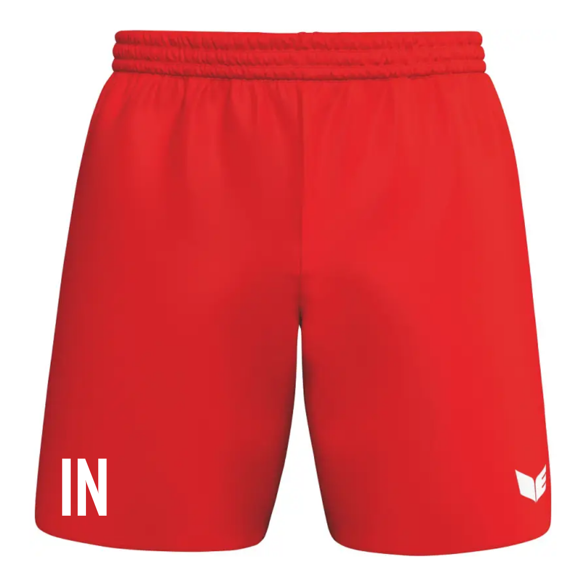 Erima CALCUTTA Shorts Rot (inkl. Bedruckung) - Nur Initialen