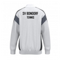 Erima CELEBRATE 125 Polyesterjacke weiß/grau (inkl. Bedruckung) - SV Bondorf TA