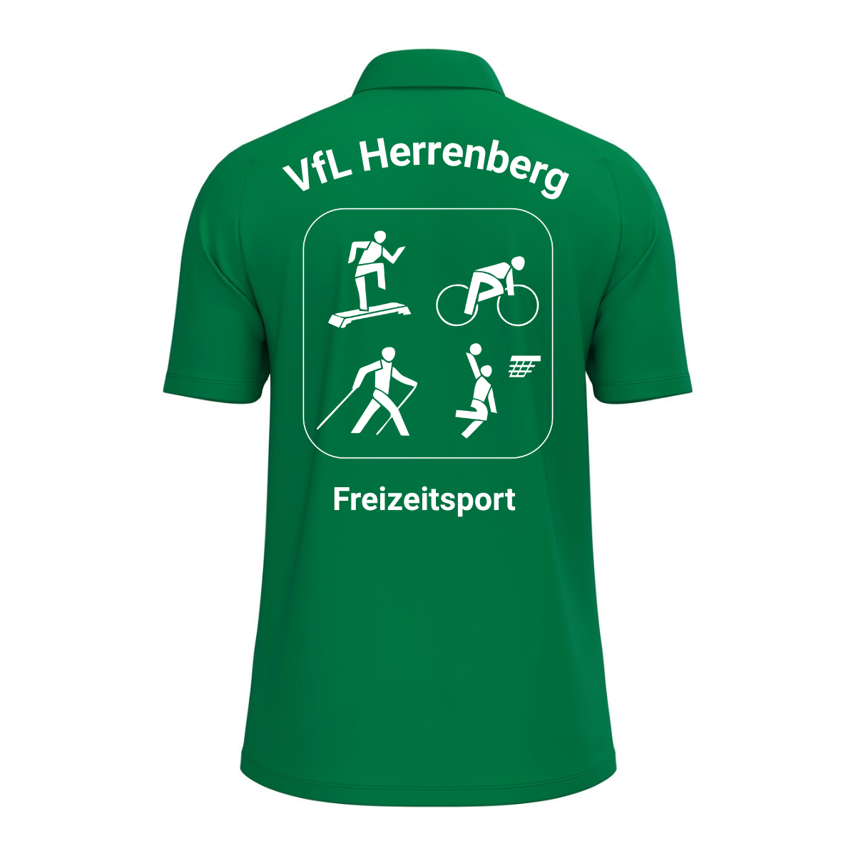 JAKO Poloshirt One Grün (inkl. Bedruckung) - VfL Herrenberg Freizeitsport