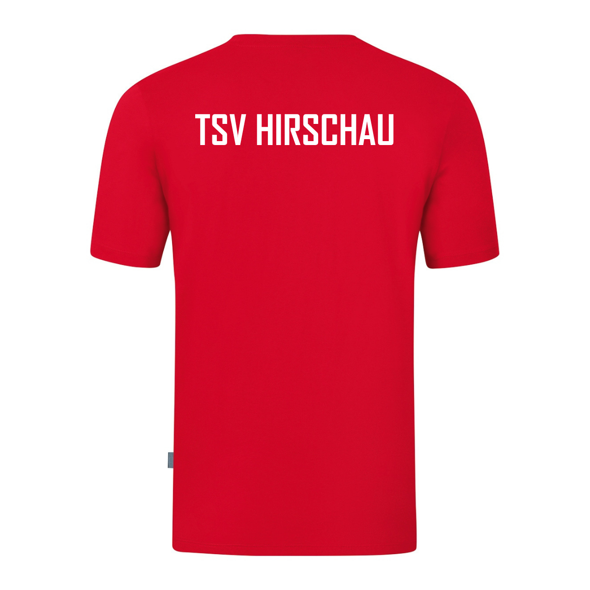 JAKO T-Shirt Organic rot (inkl. Bedruckung) - TSV Hirschau Turnen