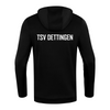 JAKO Zip Hoodie Pro Casual schwarz (inkl. Bedruckung) - TSV Dettingen