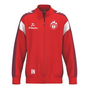 Erima CELEBRATE 125 Polyesterjacke rot/weiß (inkl. Bedruckung) - TSG Tübingen Volleyball