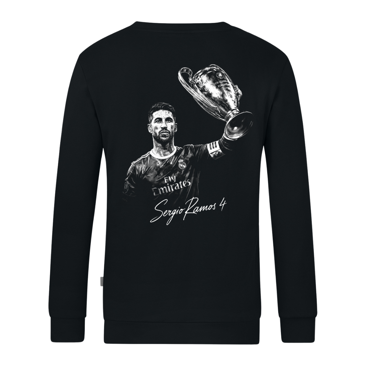 MICKI El Capitán Sweater (inkl. Bedruckung) Schwarz