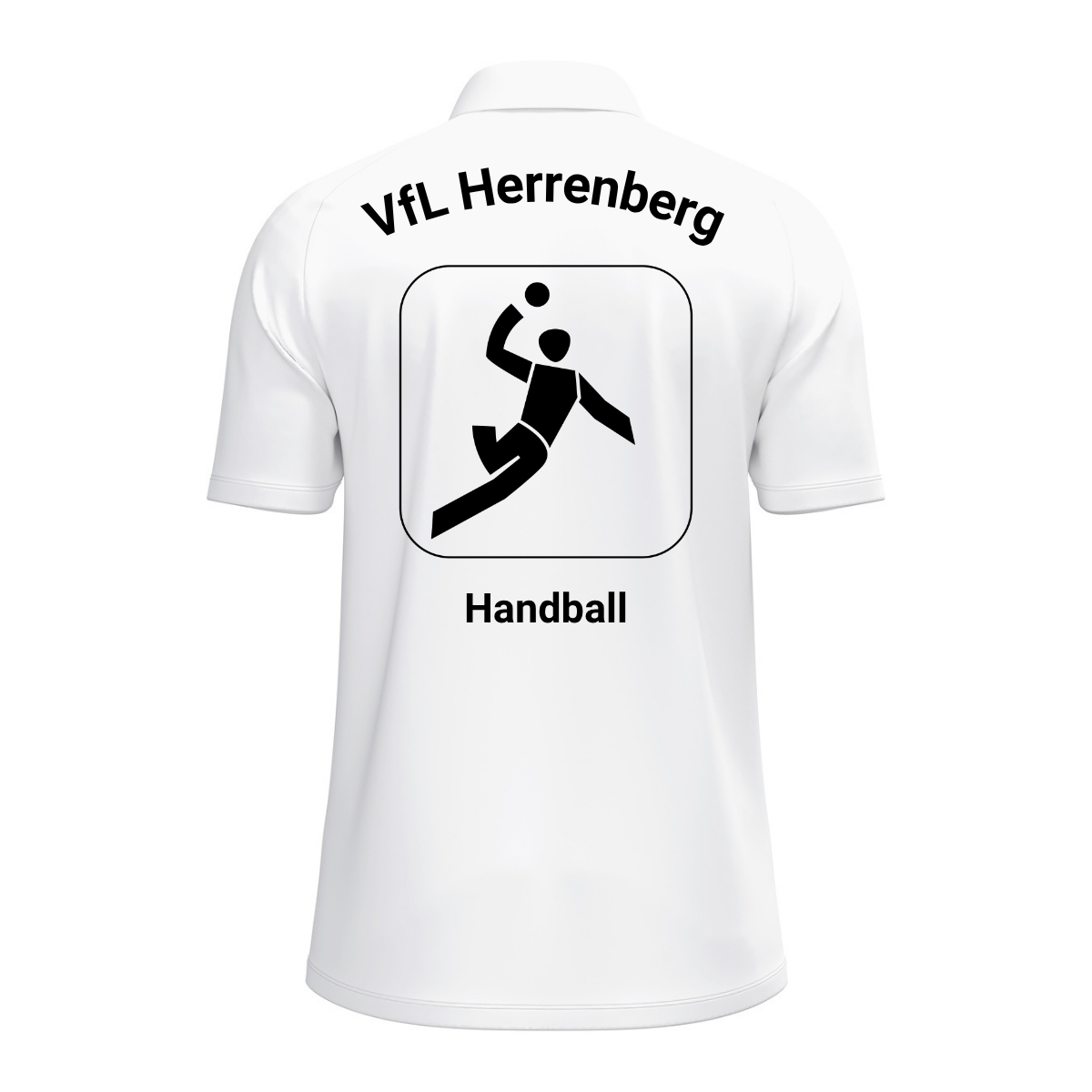 JAKO Poloshirt One Weiß (inkl. Bedruckung) - VfL Herrenberg Handball