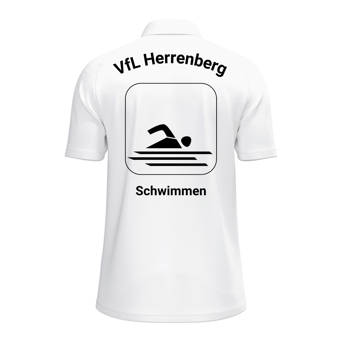 JAKO Poloshirt One Weiß (inkl. Bedruckung) - VfL Herrenberg Schwimmen