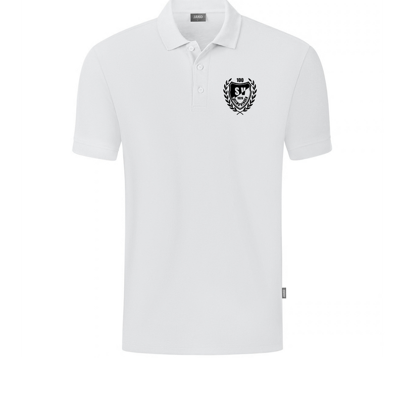 JAKO Polo ORGANIC Weiß (inkl. Bedruckung) - SV Vollmaringen