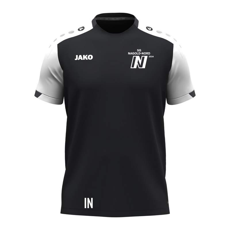 JAKO T-Shirt Dynamic schwarz/weiß (inkl. Bedruckung) - SG Nagold-Nord