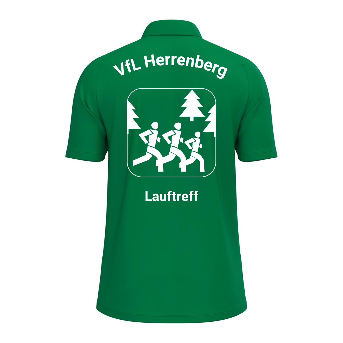 JAKO Poloshirt One Grün (inkl. Bedruckung) - VfL Herrenberg Lauftreff